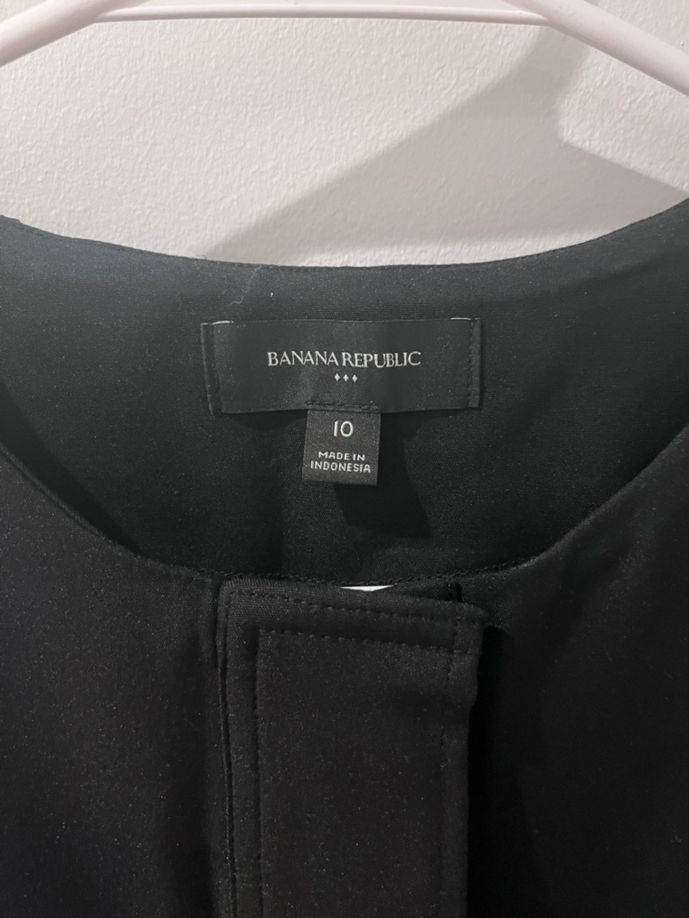 Banana Republic Utility Sateen Jumpsuit, Black 10 - Picture 7 of 9